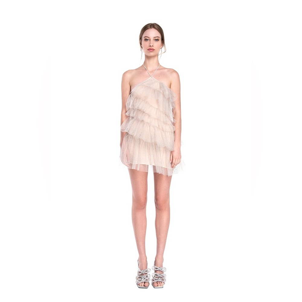 The bar Lou dress in Sparkle Nude NEW / SOLD OUT!
